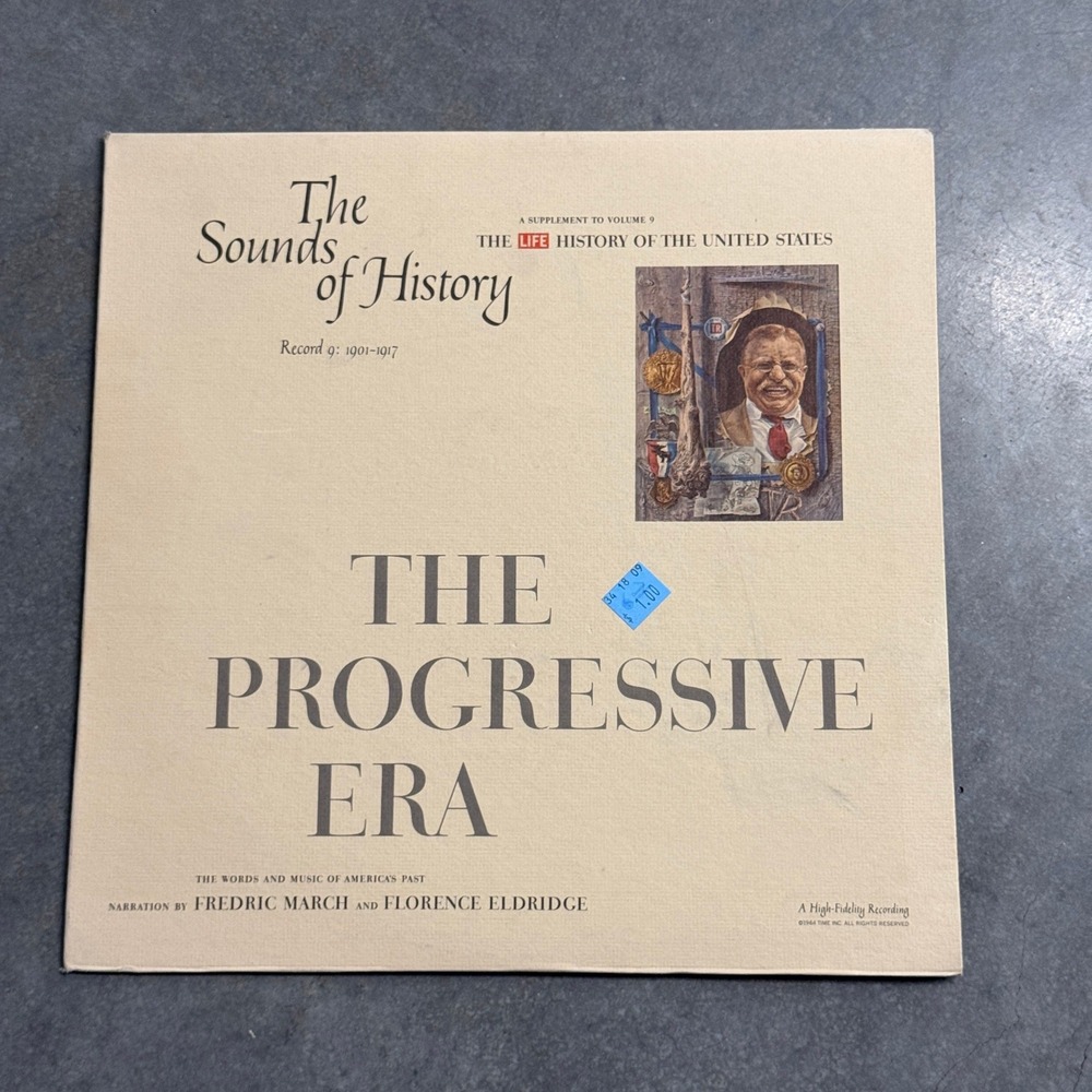 LIFE History of the US Sounds of History Record 9 The Progressive Era Vinyl LP